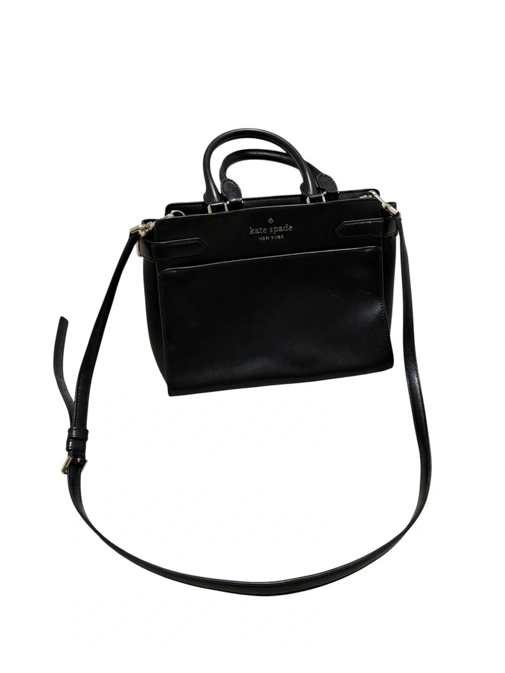 Kate Spade Staci Medium Satchel in Black